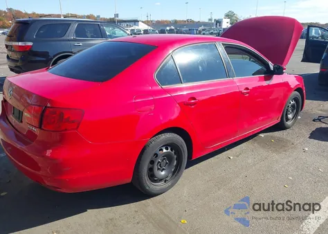 2012 Volkswagen Jetta 2.5L Se из США, поврежденный, VIN 3VWDP7AJ4CM332969